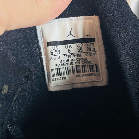 Nike Air Jordan Flight Origin 2 GS ~ Hyper Pink & Black Sneakers | Size 6.5 Y - Picture 5 of 12